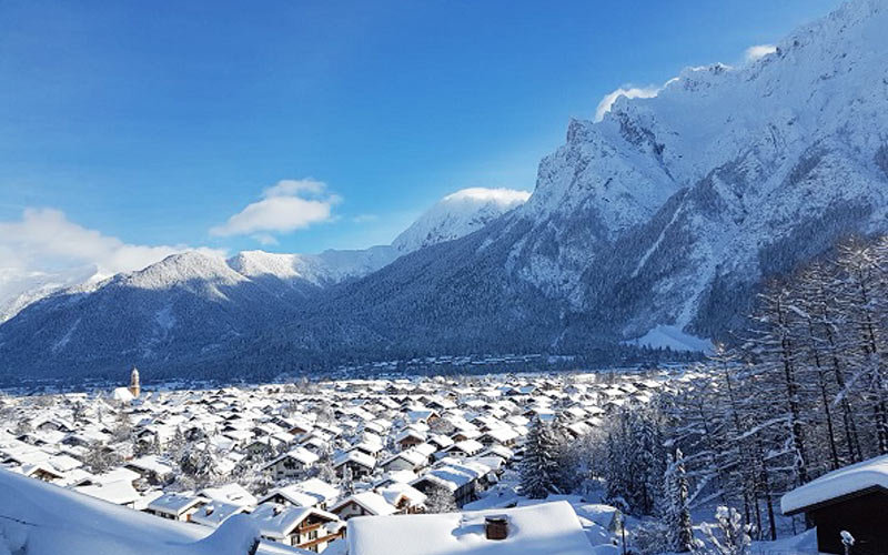 Mittenwald im Winter